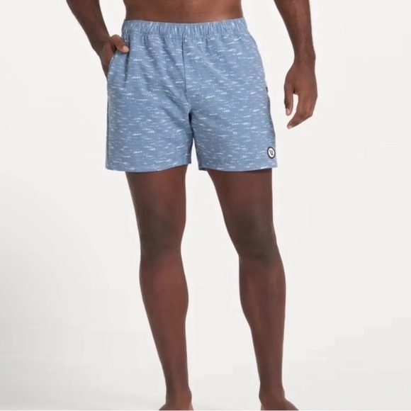 Vuori Other - Vuori Men's Cape 6" Swim Short Cloud Slub